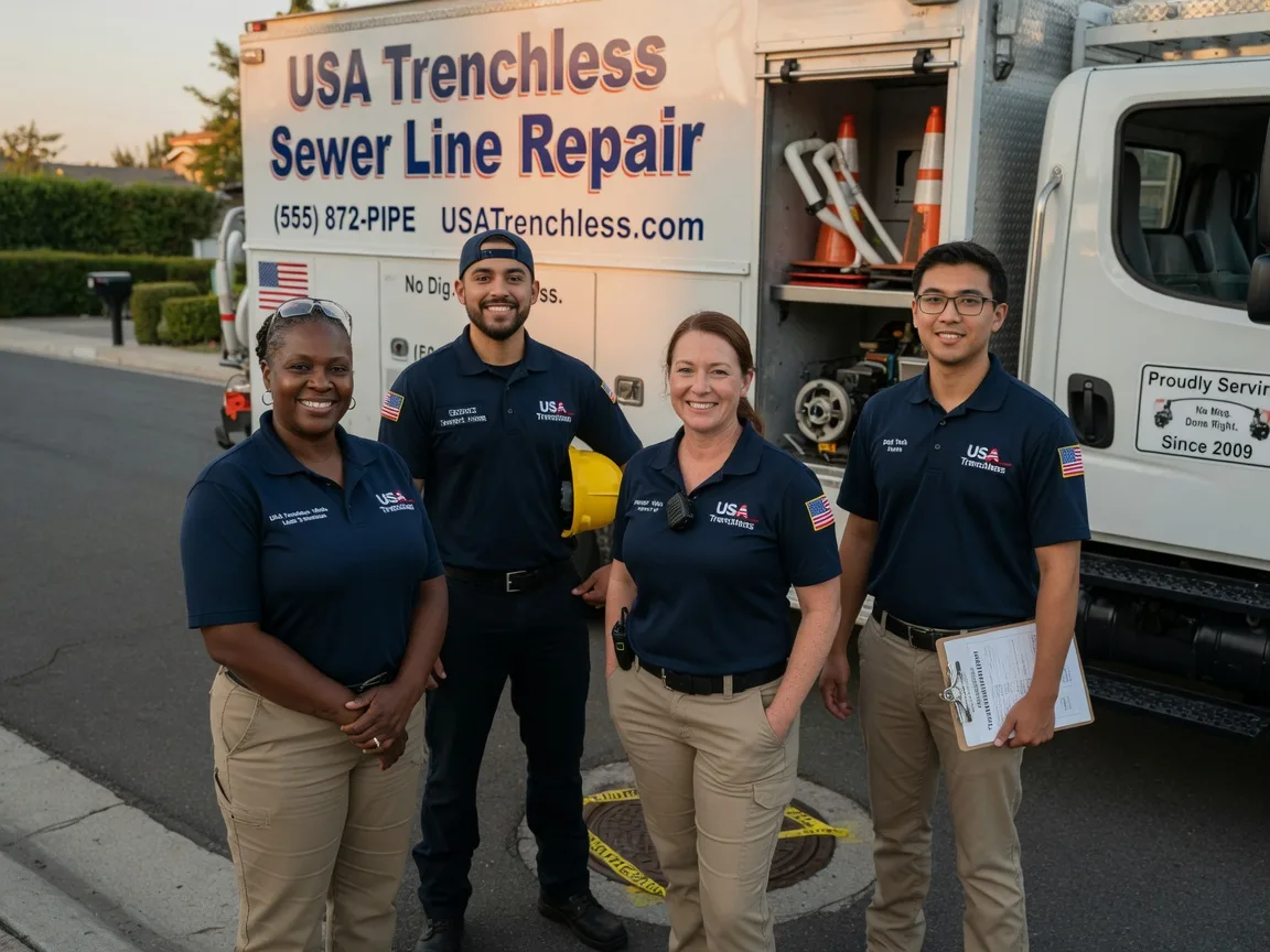 Sewer Line Repair company in Honobia, OK